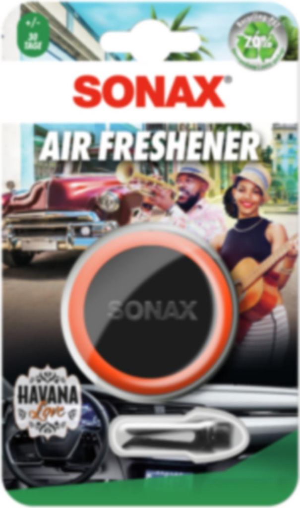 SONAX Air Freshener Havana Love (1er Blister) Produktbild 