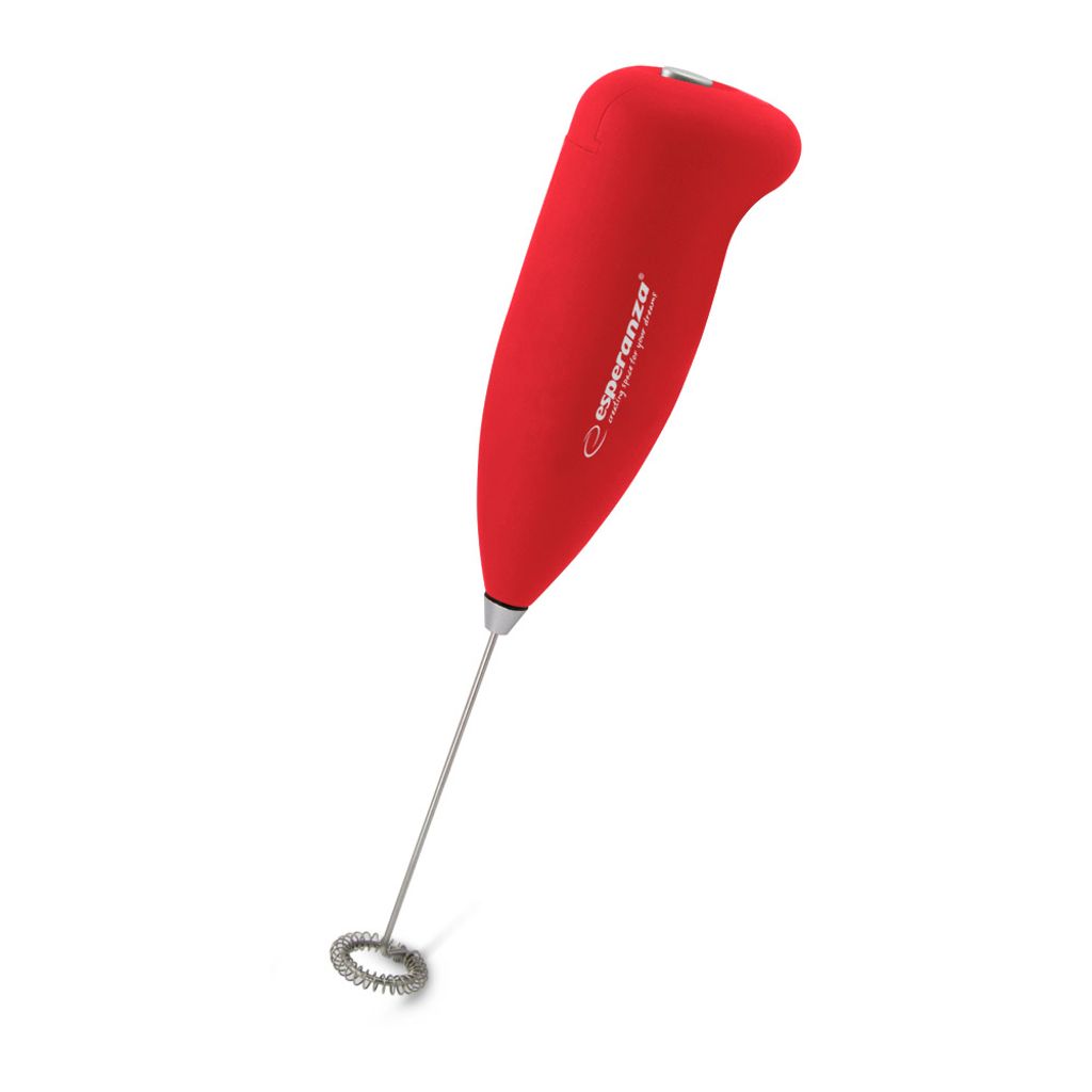 Esperanza Mini Milchaufschäumer Latte Red