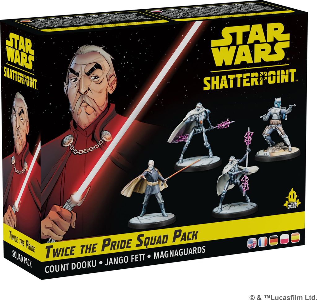 Star Wars Shatterpoint Conte Dooku - Pacchetto Squadra Immagine del prodotto 