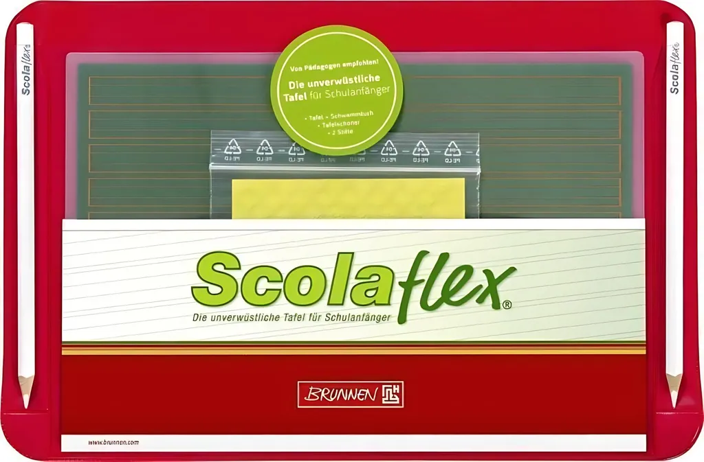Tableau d'écriture Vert pour l'École Primaire BRUNNEN Scolaflex L1