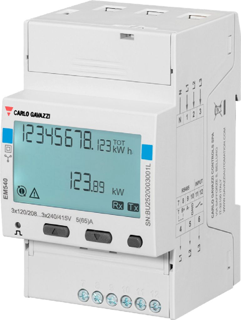 Victron Energy Meter 0% MwSt §12 III UstG EM540 - 3 phase - max 65A/phase