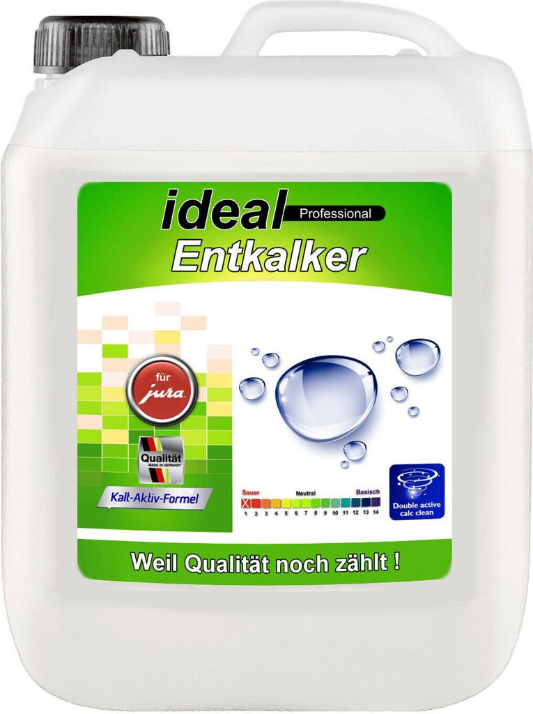 5 Liter ideal Entkalker für JURA Kaffeevollautomaten Zitronensäure Hochkonzentrat