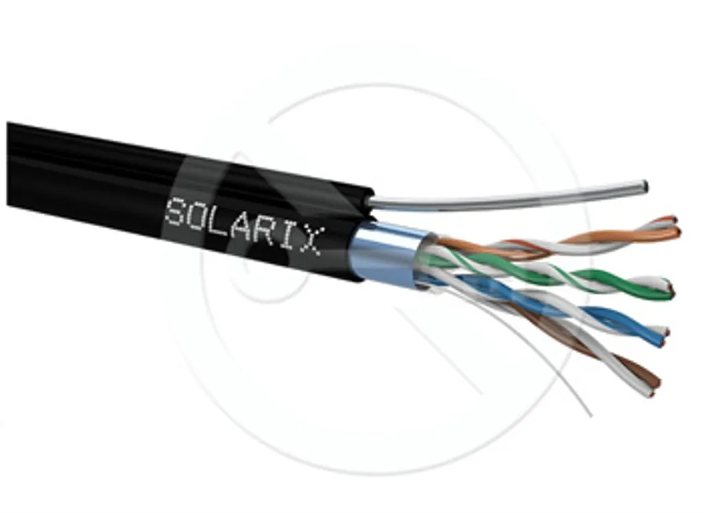 Câble Solarix CAT5E FTP PE Fca Autoportant 305m SXKD-5E-FTP-PE-SAM