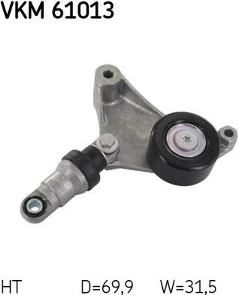 SKF VKM 61013 Galet Tendeur de Courroie 166200W110 pour RAV 4 et Avensis