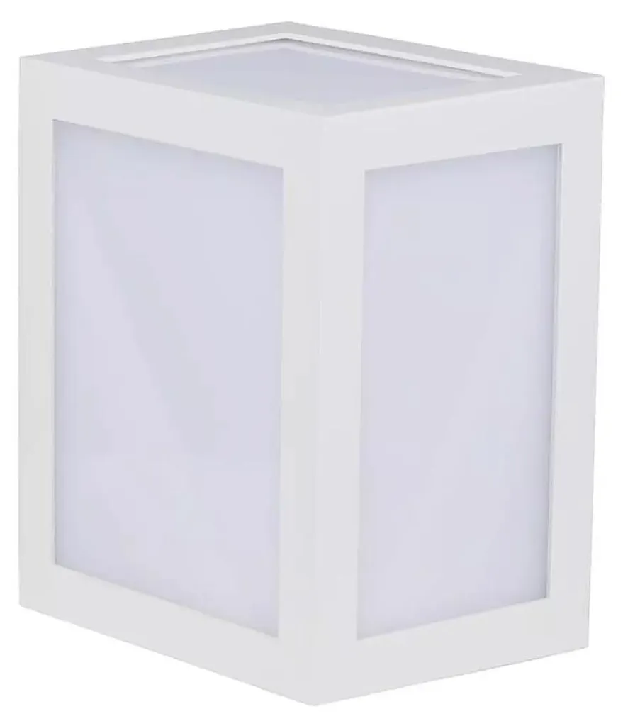 Luminaire Mural Extérieur LED Blanc 12W IP65 Étanche pour Façade