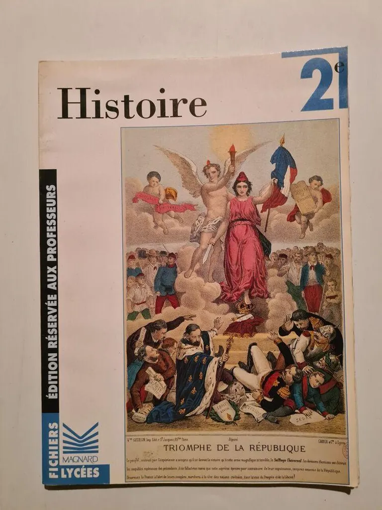 Histoire 2de Professeur Pilon 12/2000 Manuel Rare pour Etudes de Lycée