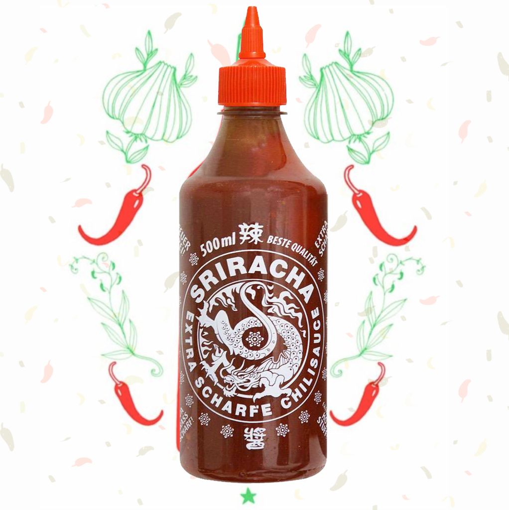 A ONE - Sriracha Chilisauce extra scharf 500ml Super Hot Produktbild 
