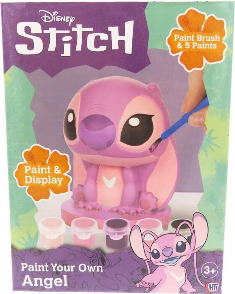 Gipsfigur zum Ausmalen: Engel (Stitch)