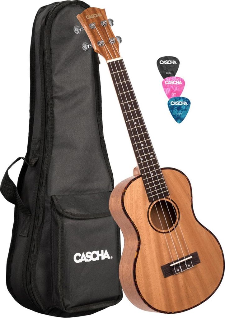 Cascha HH2048 Premium Natural Tenor Ukulele