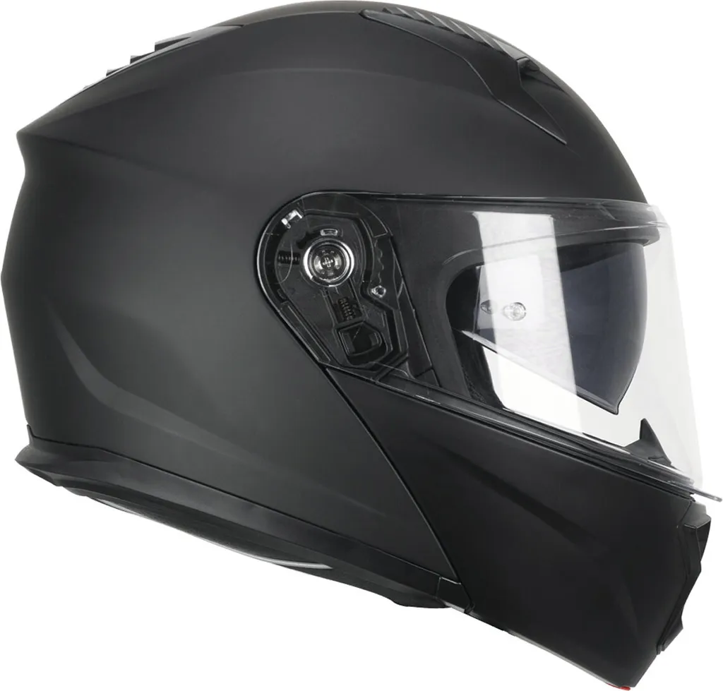 Casque modulable SKA-P 5THA FALCON MONO Noir Mat XL pour moto
