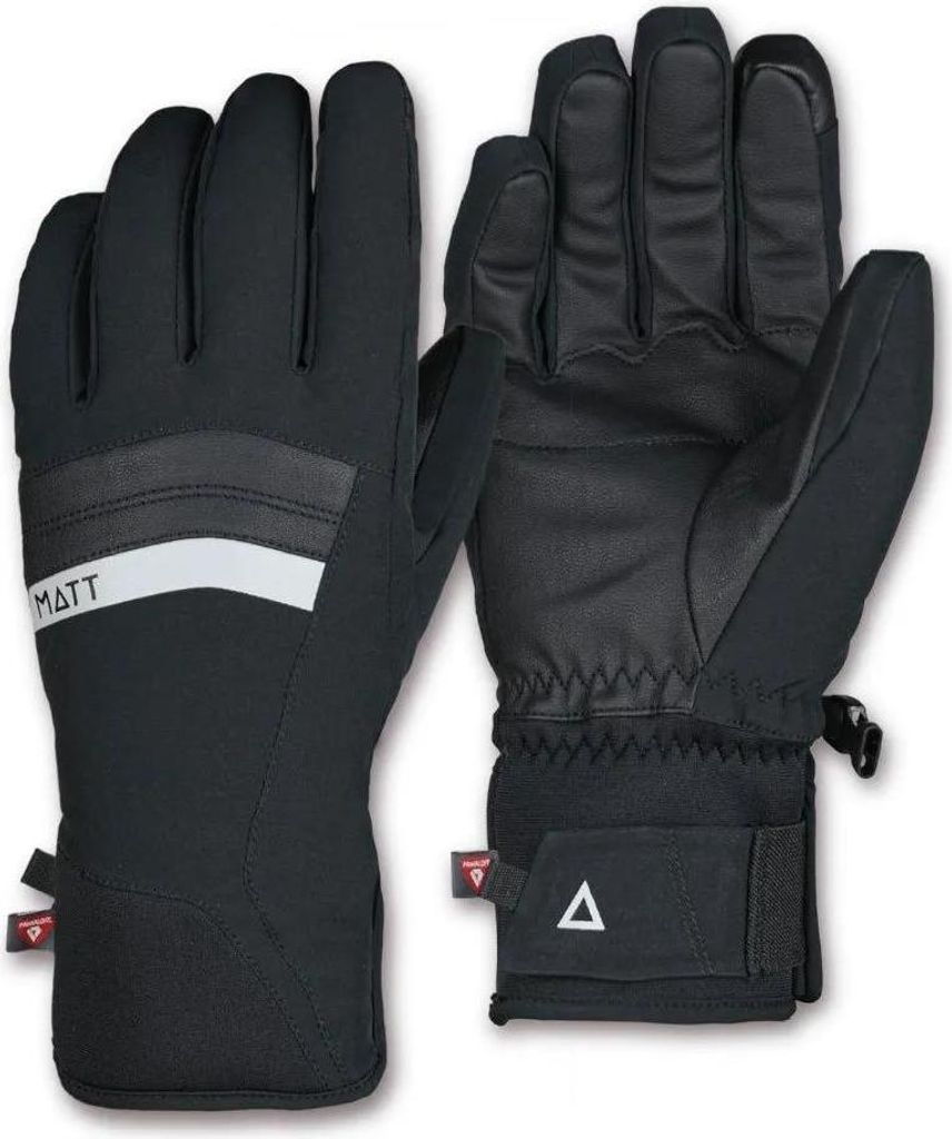 Matt Ara Handschuhe Schwarz M Herren Schwarz M