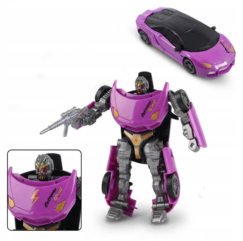 Transformer Roboter Auto 2-in-1 Spielfigur - Schnelle Produktbild 