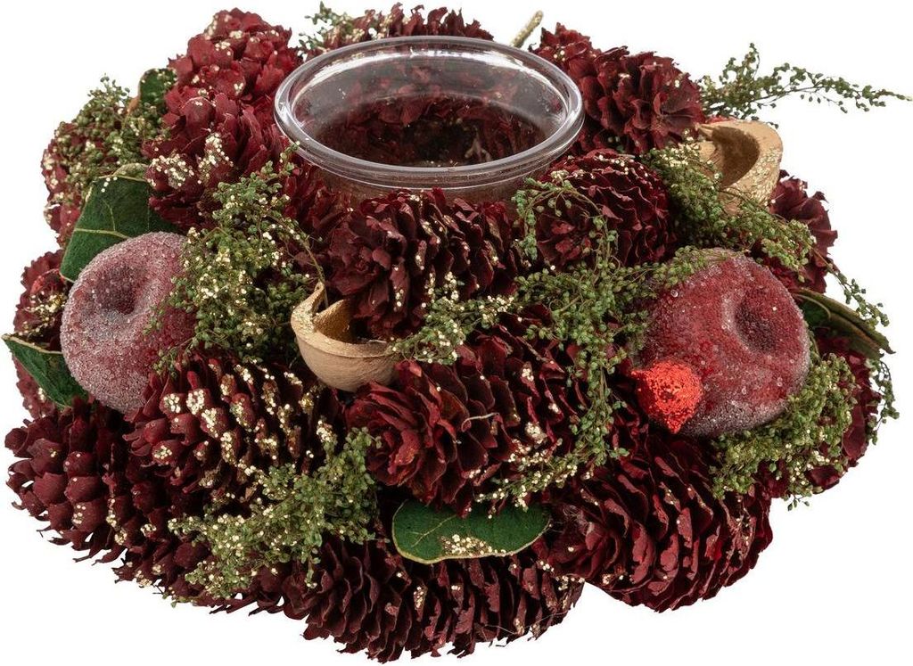 Windlicht natur apfel rot - Atmosphera créateur d'intérieur