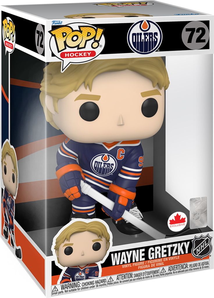 NHL Oilers - Wayne Gretzky 72 Exclusive - Funko Pop! - Vinyl Figur