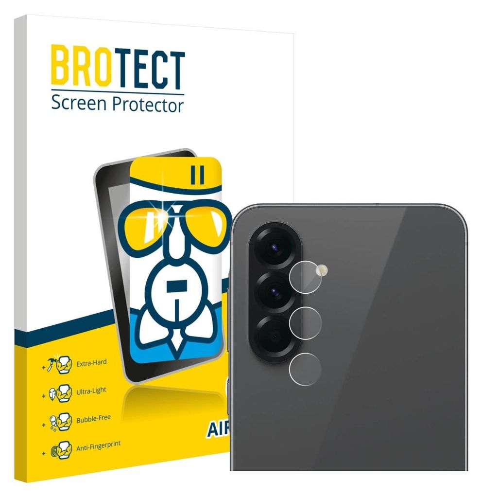 BROTECT Schutzglas für Samsung Galaxy A56 5G Enterprise Edition (NUR Kameraschutz) Schutzfolie Panzer Folie Glas Display Schutz klar