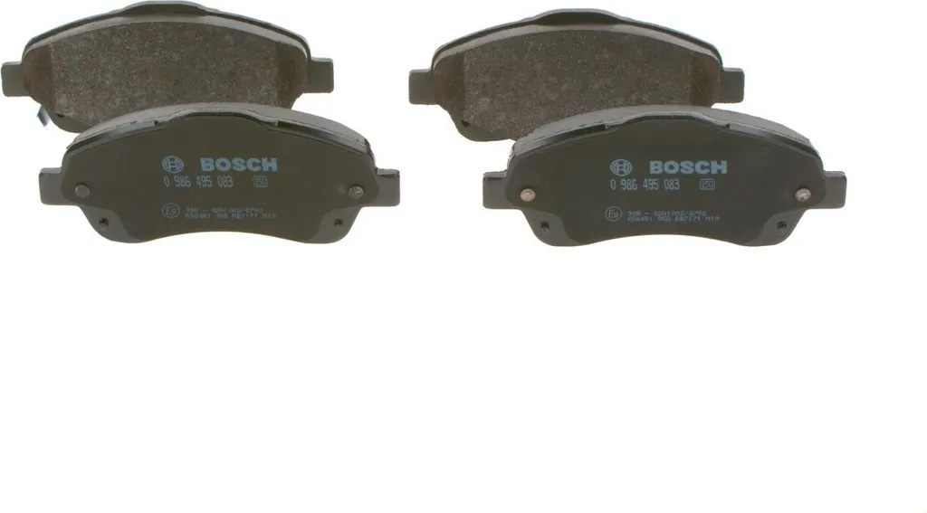Plaquettes de frein BOSCH 0986495083 pour Toyota Avensis et Corolla Verso