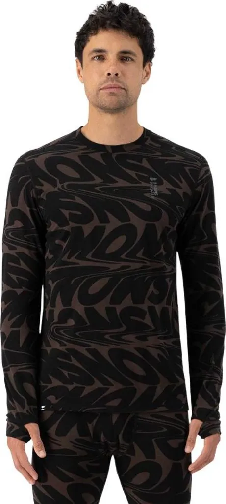 Haut Thermique pour Ski et Outdoor - Merino Flex LS Cascade Cedar en S