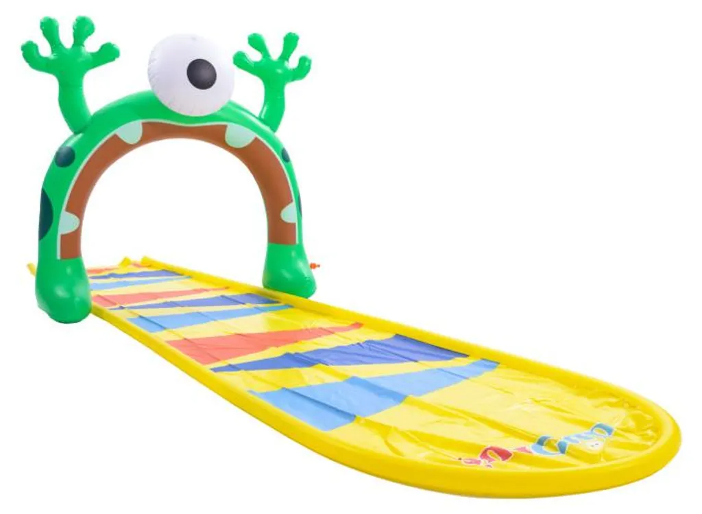 Toboggan aquatique enfant pour piscine ou pelouse - Modèle stable
