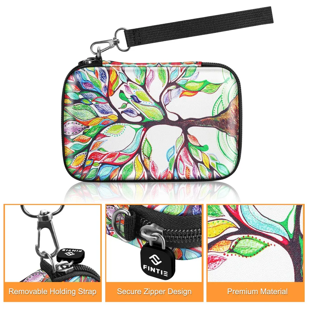 Housse Rigide Instax Mini Link - Coque Antichoc Imprimé Love Tree HP - 4