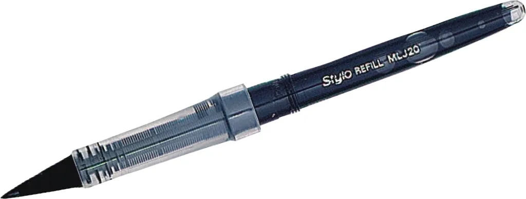 Ricarica Pentel Tradio Stylo MLJ20-A Nero - Refill Originale TRJ50