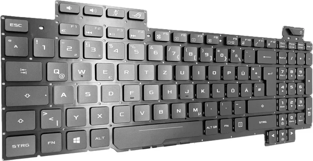 Clavier PC portable pour Asus ROG Strix GL703 avec rétroéclairage LED