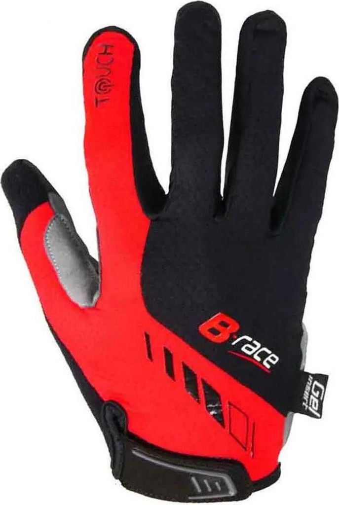 B-race Bump Gel Pro Handschuhe Schwarz M Herren Schwarz M