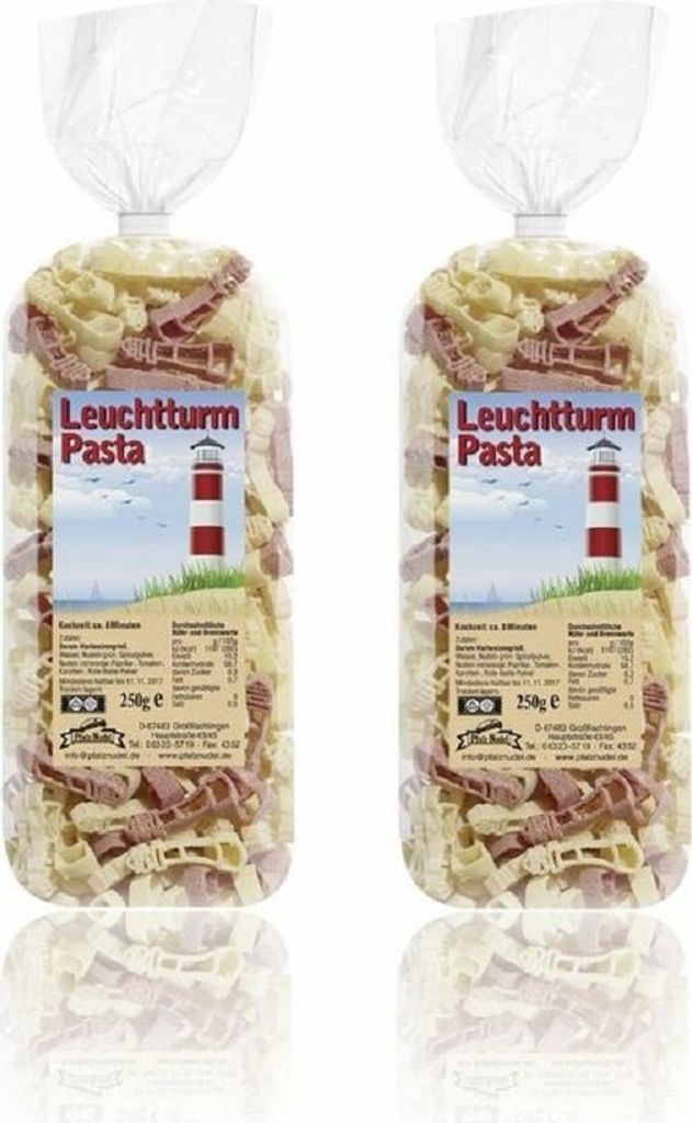 Streuteile Leuchttürme aus Nudelteig, 2X 250 g, Nudeln, Produktbild 