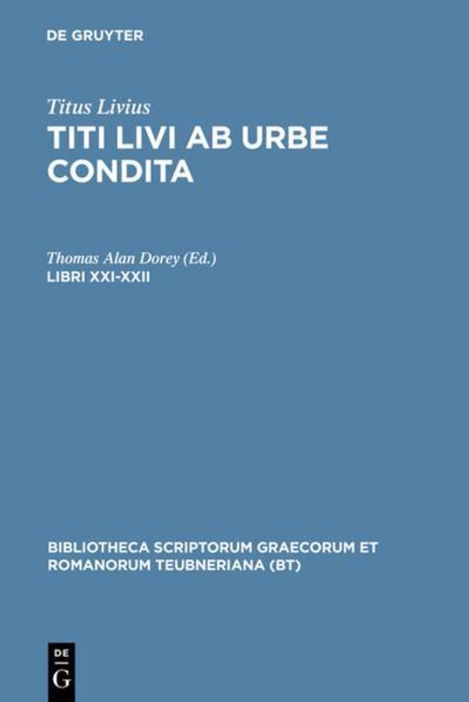 Libri XXI-XXII