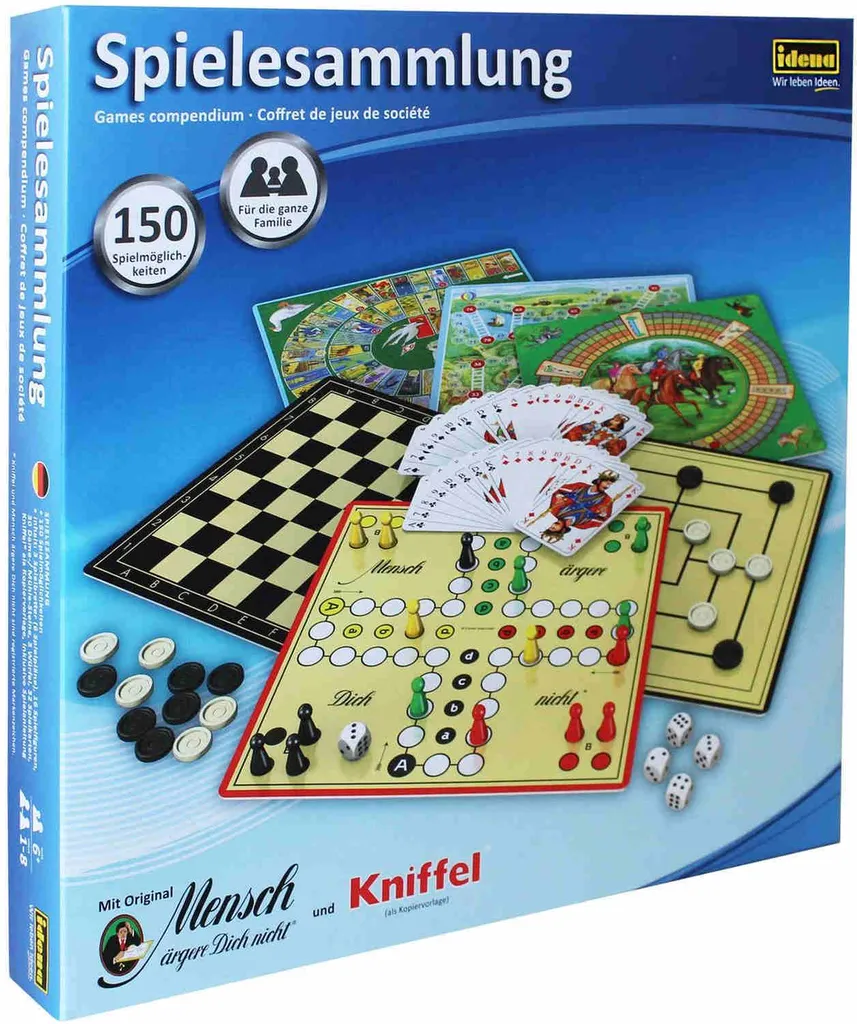 Coffret multijeux 150 options avec Kniffel et Jeu du Dada original - 11