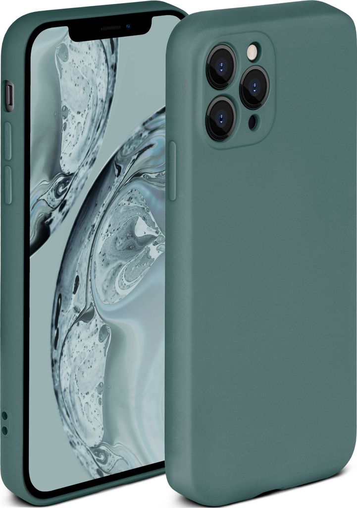 Soft-Case für Apple iPhone 12 Pro, Farbe:Petrol