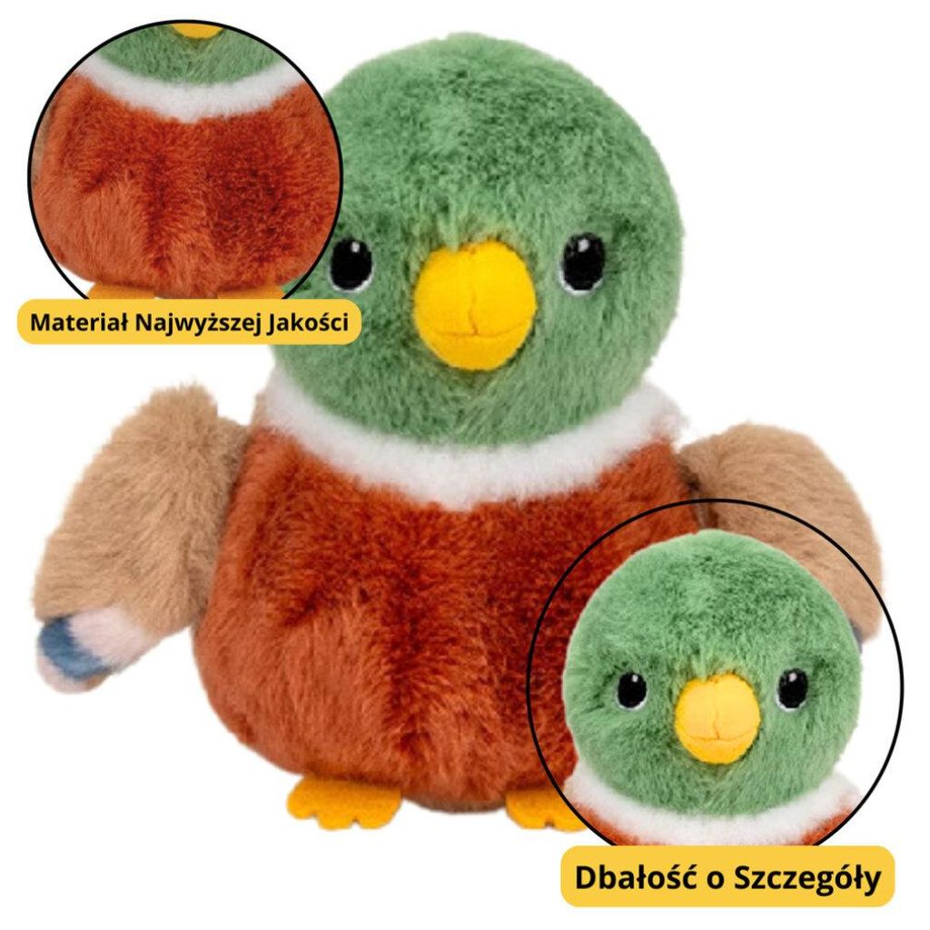 Lean Plüsch Maskottchen Huggable Bird Plüsch Ente 12Cm