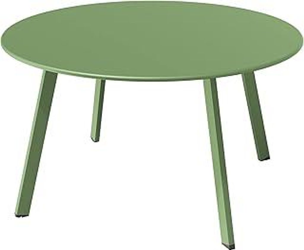 Grand patio Kaffeetisch, Outdoor Tisch, Gartentisch, Premium Stahl, Einfacher Aufbau, Beistelltisch für Outdoor, Indoor, Wohnzimmer, Büro (Salbei...