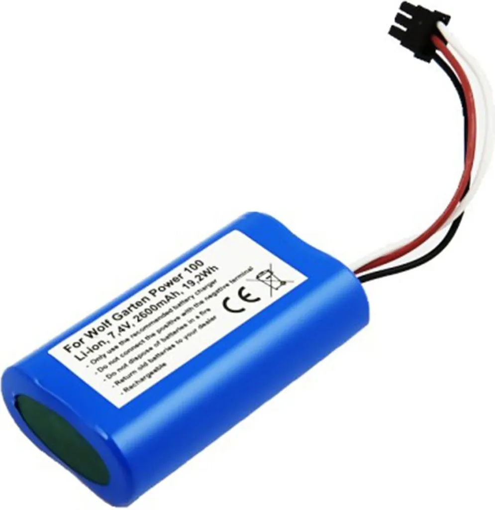 Batteria Wolf-Garten Power 100 7.4V - Ridai Energia al Tuo Verde!