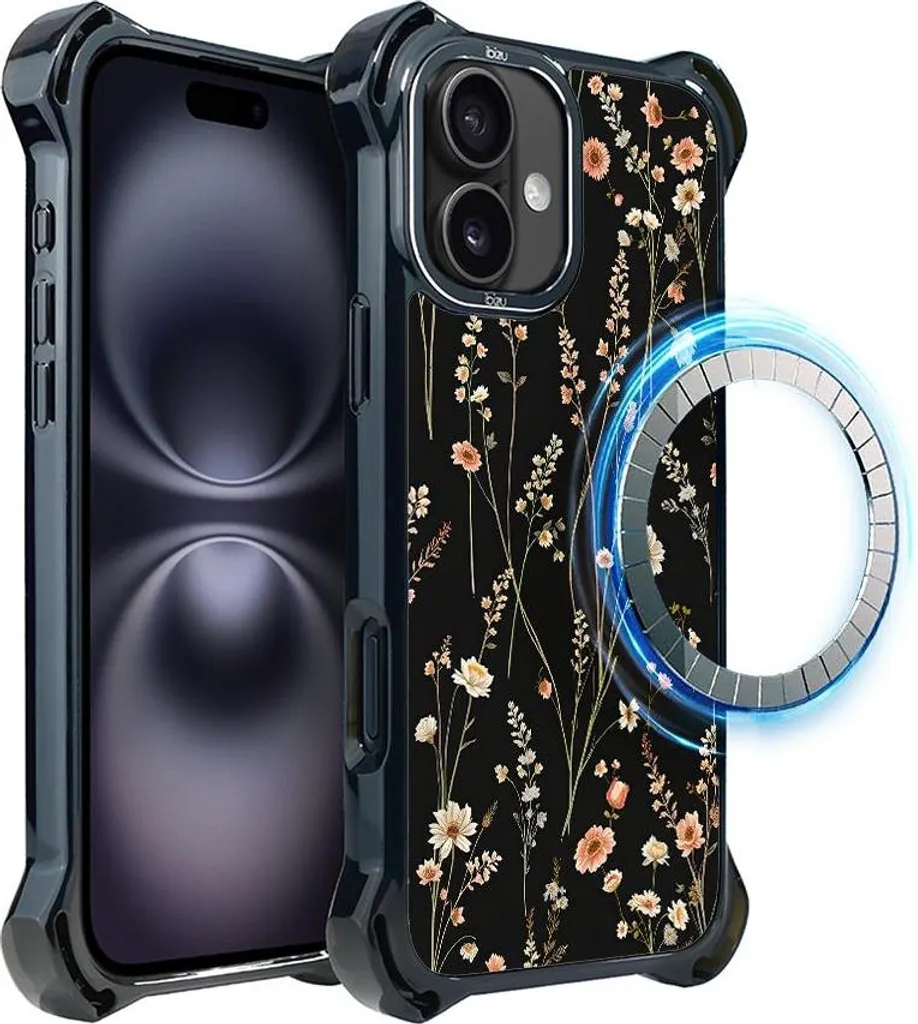 Cover iPhone 16 IBIZU DropGuard Ultra a Prova di Bimbo - MagSafe