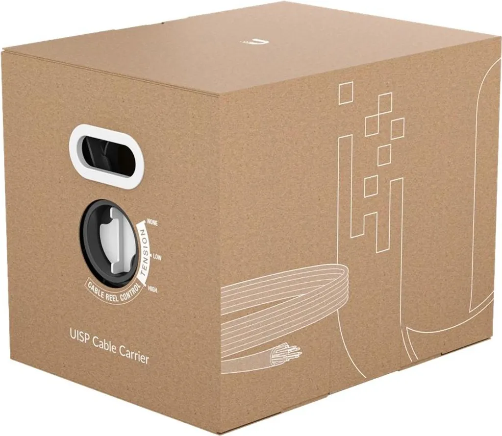 Câble réseau extérieur Cat5e blindé Ubiquiti UISP Cable Carrier 305m