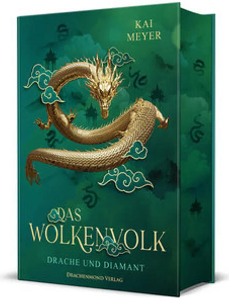 Peuple des nuages Dragon et diamant : Puzzle artistique aux reflets argent