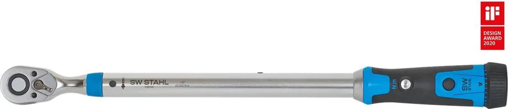Clé dynamométrique 40-200 Nm haute précision acier 1/2 pouce réf 03874L - 2