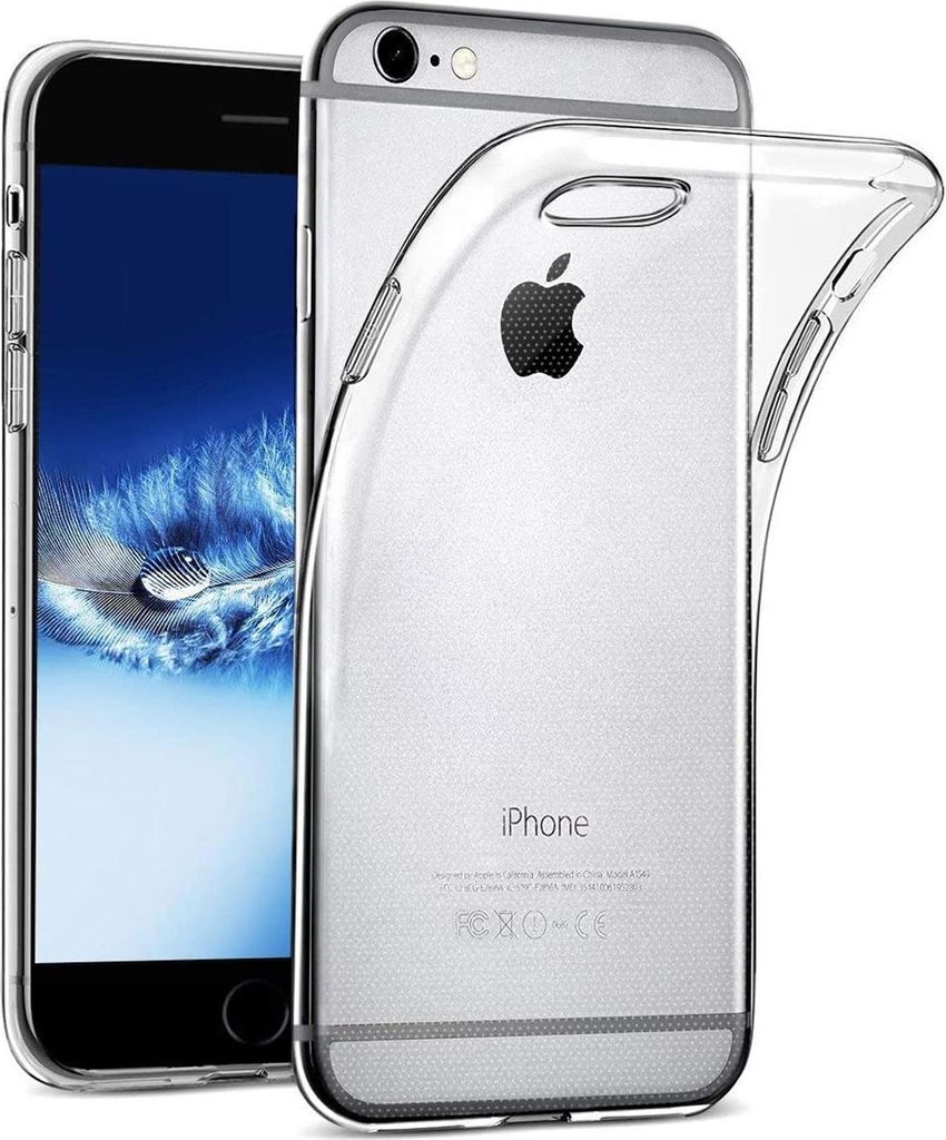 Schutzhülle für Apple iPhone 6 6S Hülle Transparent Slim Produktbild 