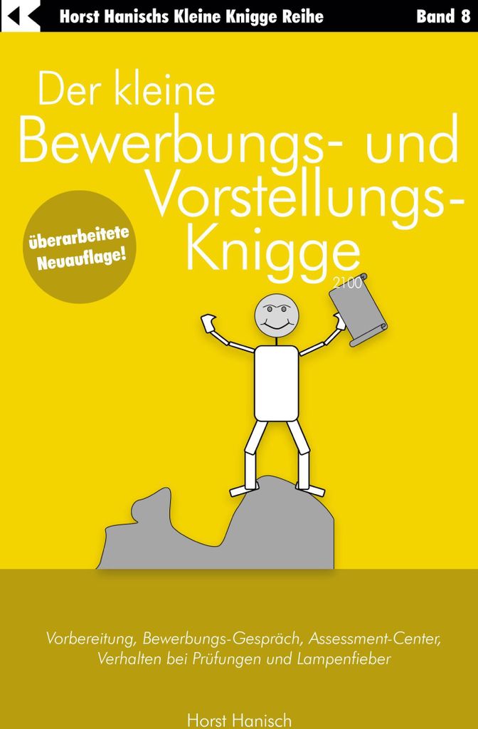 Kleine Bewerbungs- und Vorstellungs-Knigge 2100 | Horst Hanisch