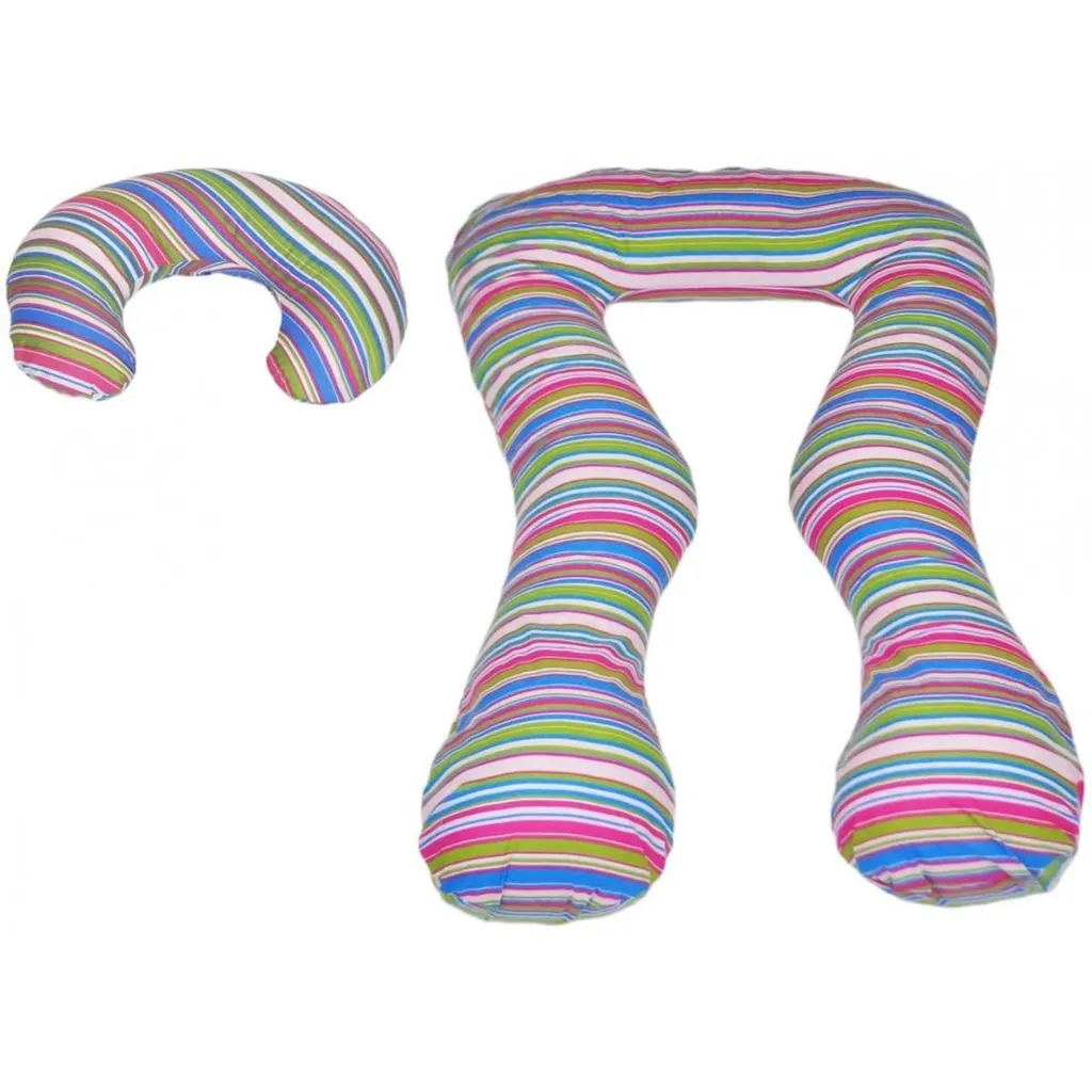 Coussin de repos pour femme enceinte Rubans 1 idéal allaitement