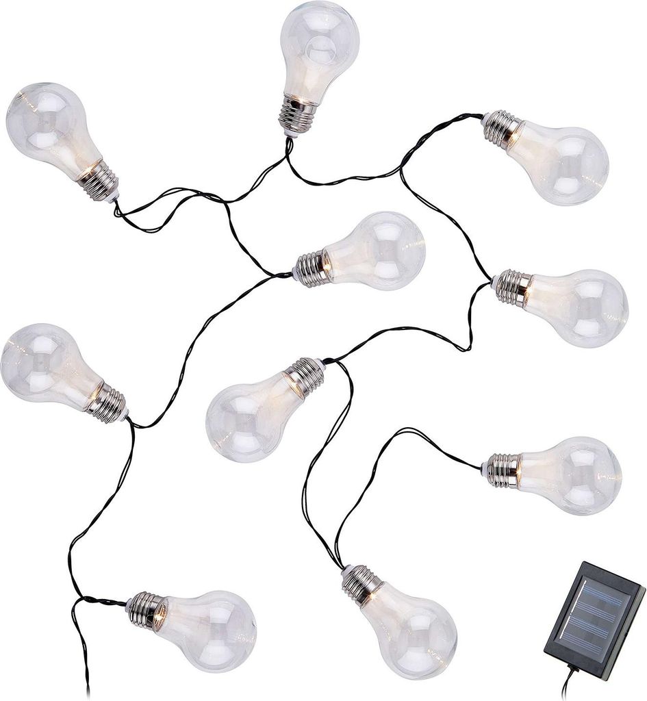 BUTLERS Lichterkette SUNLIGHT Solar