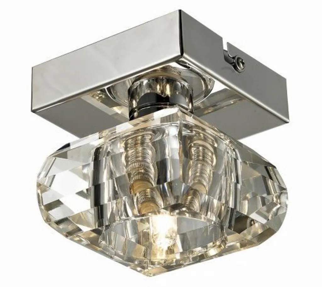 Plafonnier Compact Rubic 1 AZ0489 : Solution Éclairage Petit Espace - 2