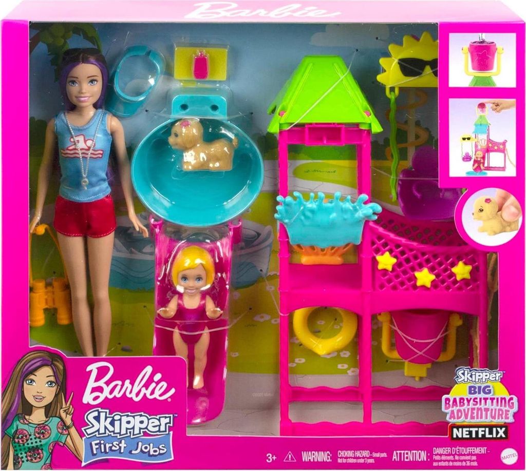 Barbie - Barbie Premiers Emplois Parc Aquatique Image du produit 