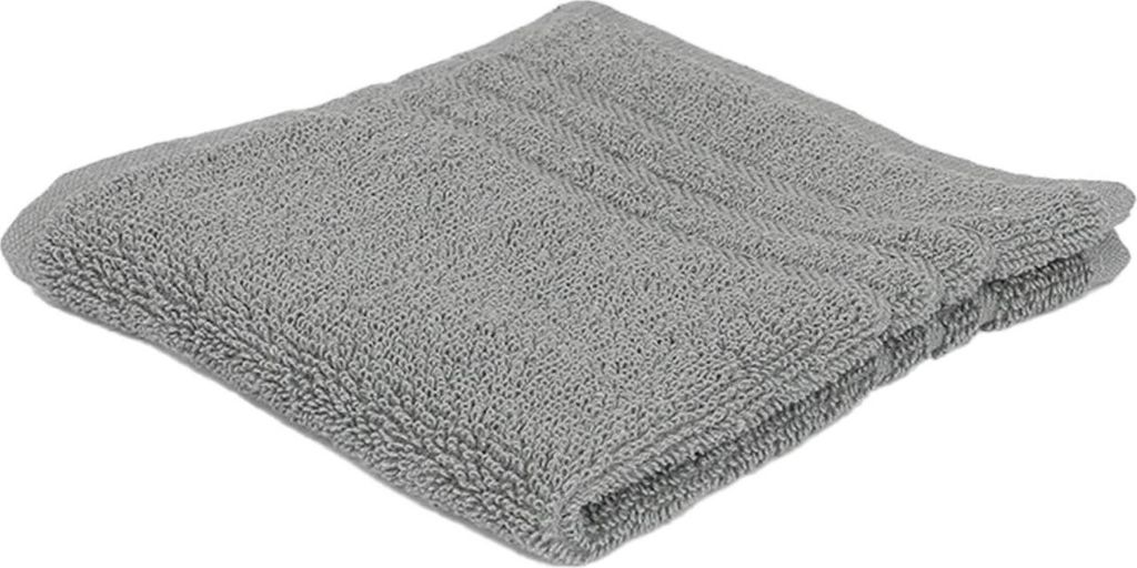 Nicola Spring Baumwollwaschlappen – 30 cm x 30 cm – Grau