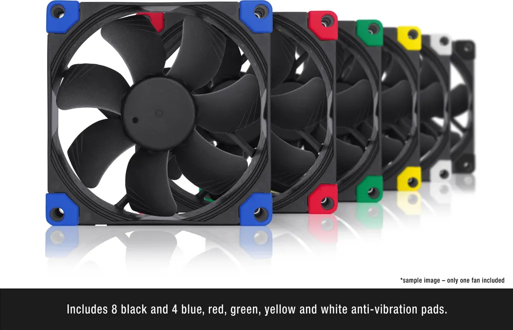 Ventilateur de boîtier 92mm Noctua noir pour PC compact - 8