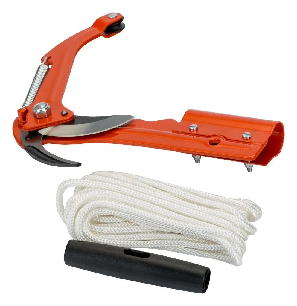 Sécateur Bahco Orange 30 mm : Coupe Facile sans Effort pour Bois Dur