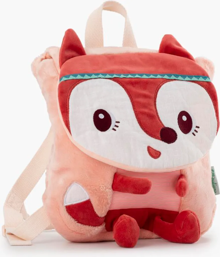 Zaino Alice Lilliputiens Volpe Morbida per Bambini - Ideale per Asilo