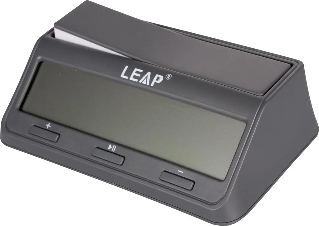 Pendule d'échecs digitale Leap PQ9921 pour tournois et clubs de jeux