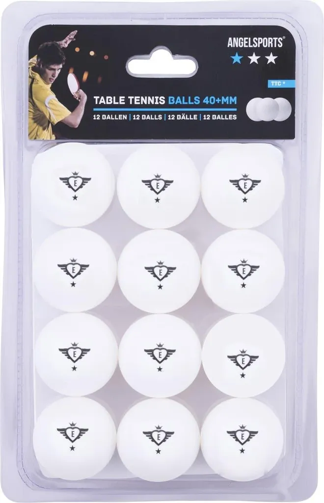 Balles de ping-pong pour entraînement 1 STAR BLISTER lot familial