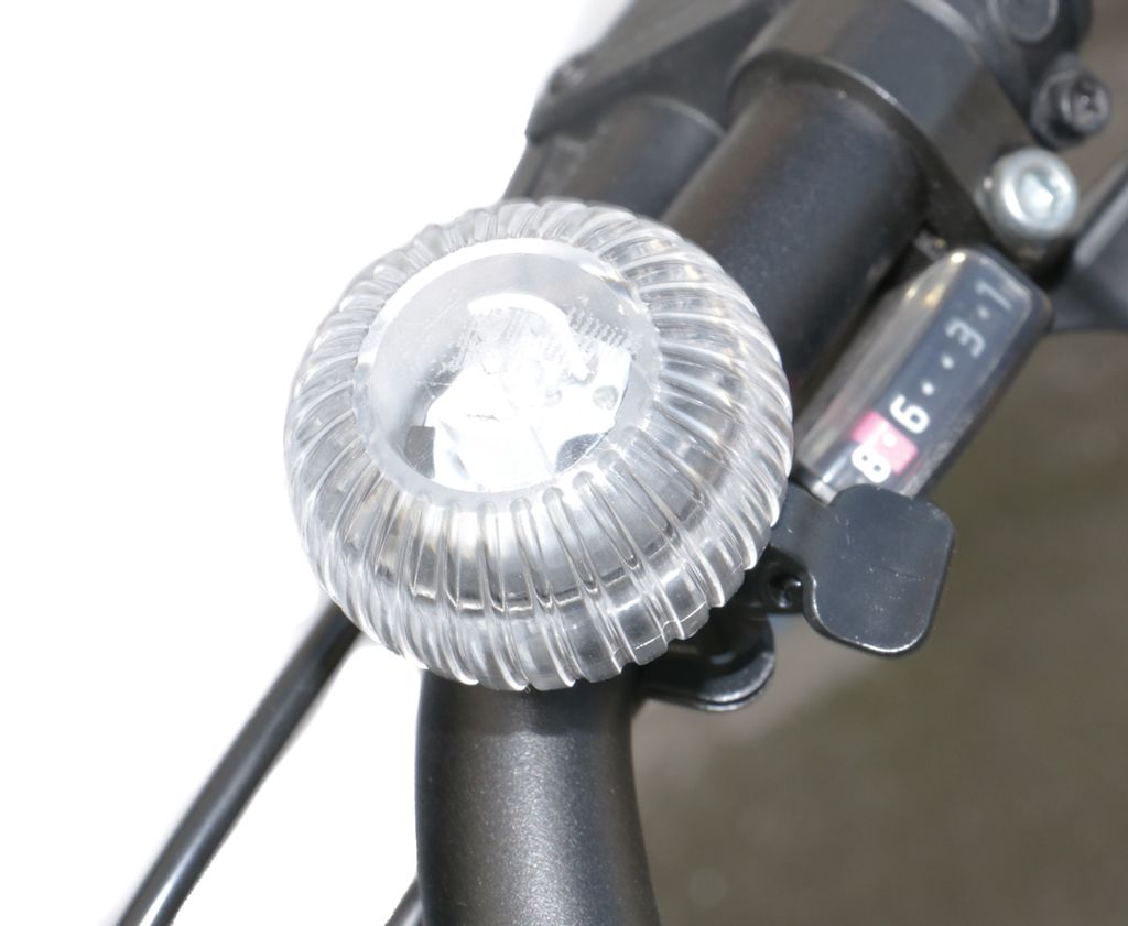 Fahrradklingel Mit RGB Beleuchtung - 3 Lichtmodi & Lauter Ton - Für Lenker 19-31.8mm